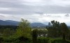 Fraser valley, view from Fraser River Heritage Park of Mission, BC, Canada
